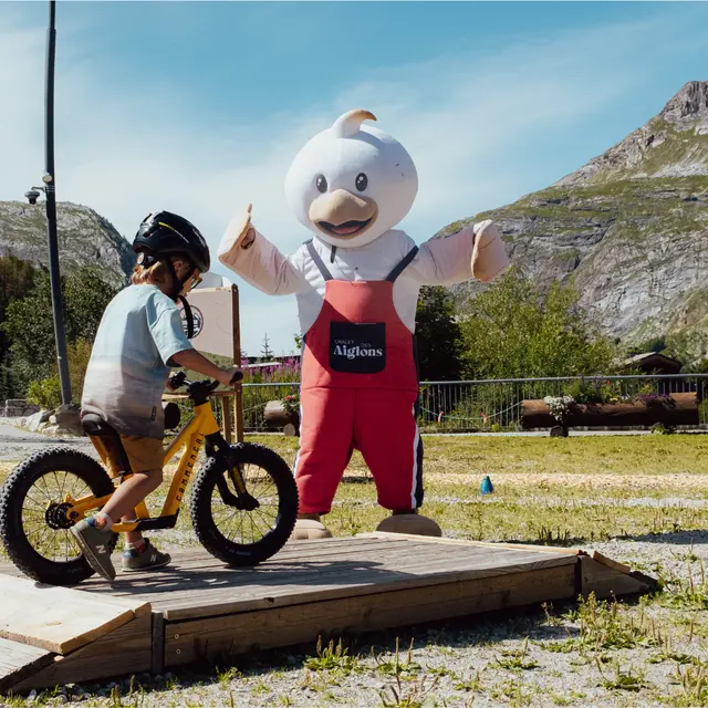 En selle avec Gaston_Val-d'Isère