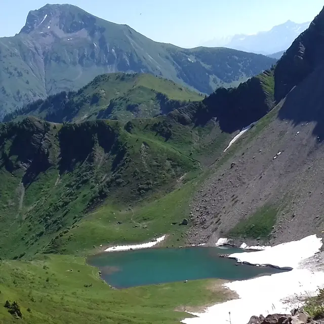Trail circuit 48 rouge - Boucle des deux lacs_Abondance