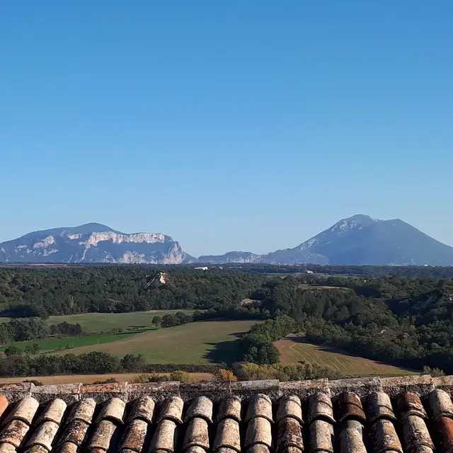 Vue depuis la terrasse