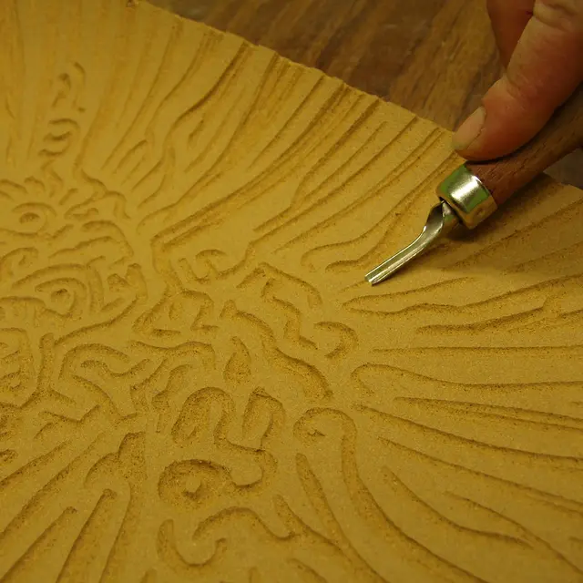 Patrimaths. Atelier Linogravure_Beaumont-de-Lomagne