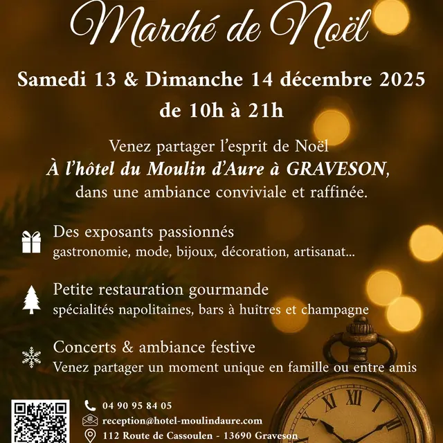 Marché de Noël au Moulin d'Aure_Graveson