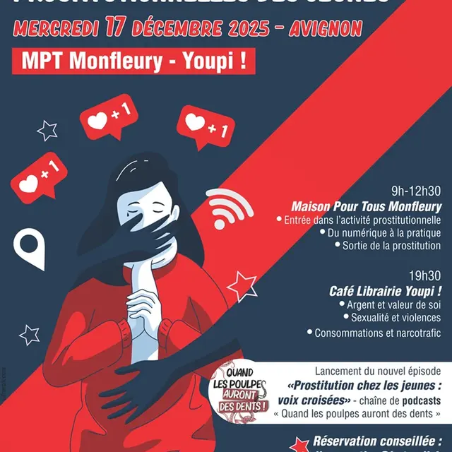 Causeries sur les pratiques prostitutionnelles des jeunes_Avignon