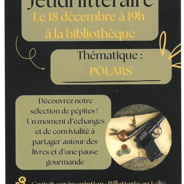 Les Jeudis littéraires_Fuveau