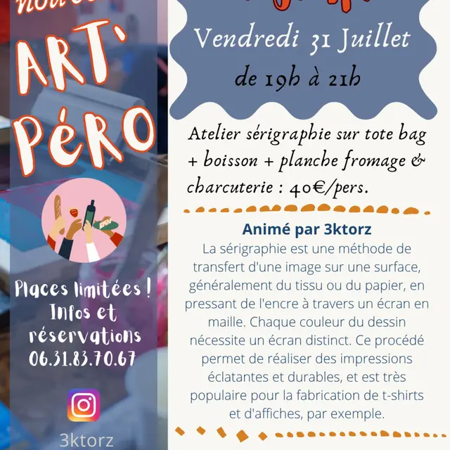 ART Apéro Sérigraphie_Tourrettes