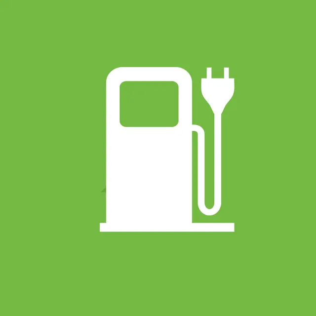 Logo borne de recharge