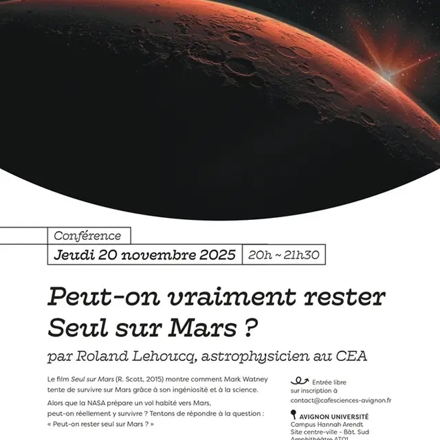 Peut-on vraiment rester Seul sur Mars ?_Avignon
