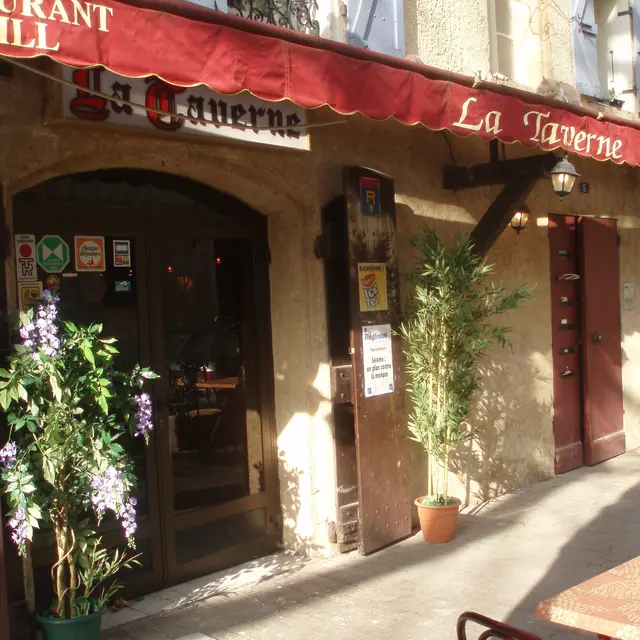 L'extérieur du restaurant