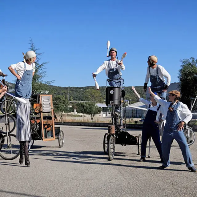 Spectacle Show Vélo à Val-d'Isère