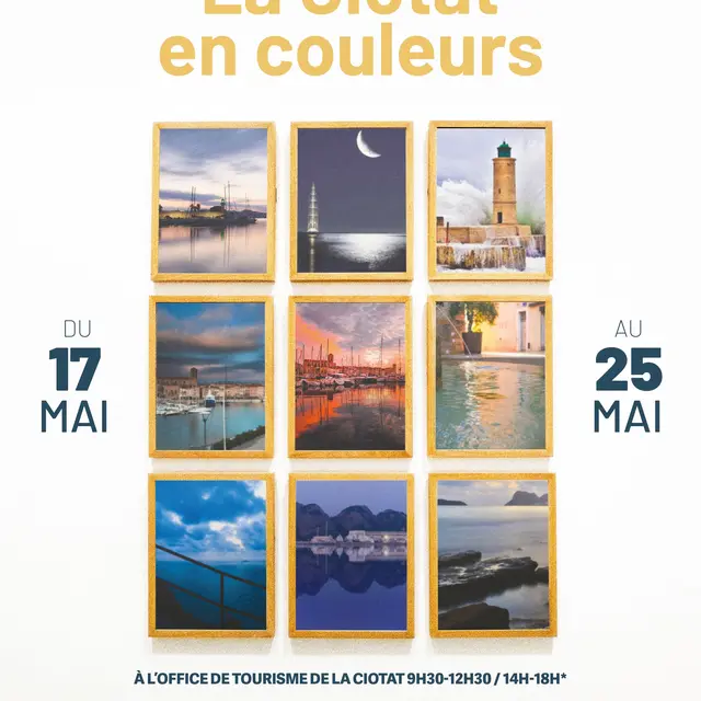 Exposition de photographies La Ciotat en Couleurs