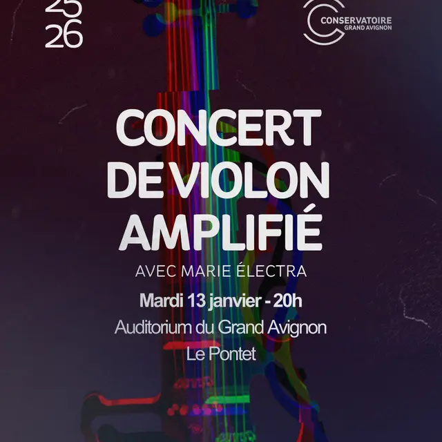 Concert de violon amplifié avec Marie Electra_Le Pontet
