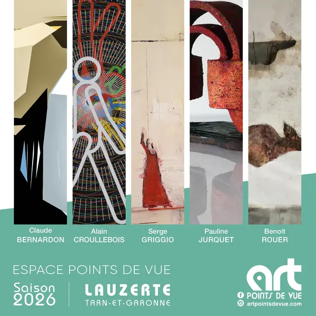 Exposition à la galerie Art Points de Vue_Lauzerte