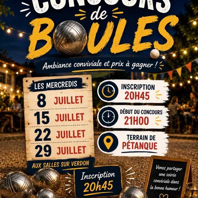 Concours de boules nocturnes_Les Salles-sur-Verdon