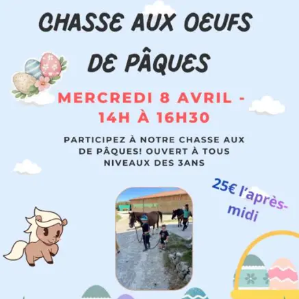 Chasse aux oeufs - Centre Equestre d'Artemare_Artemare