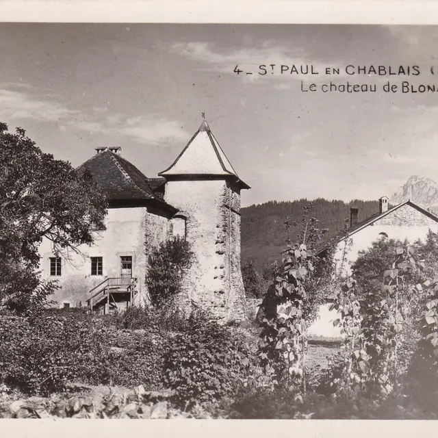 Conférence : Les châteaux des Blonay en pays de Gavot_Saint-Paul-en-Chablais