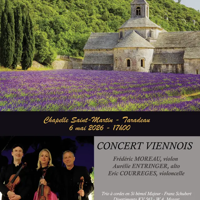 XIXè Festival de Musique des Chapelles. Concert viennois_Taradeau