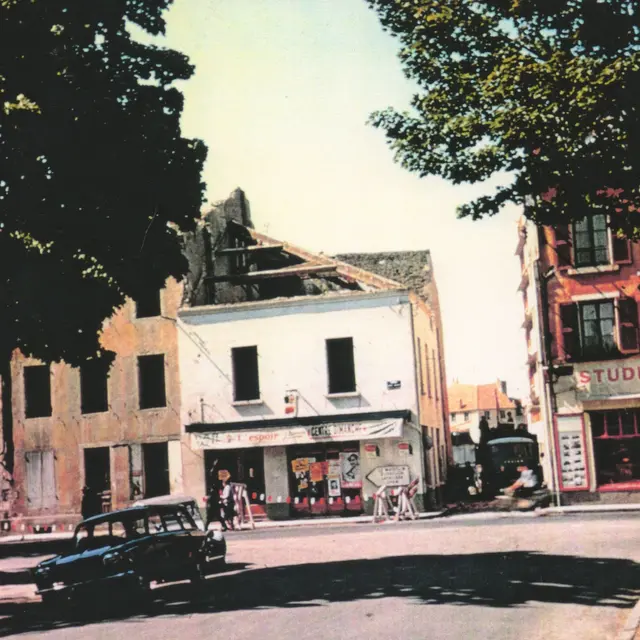 Hier, vue depuis la rue JB Bru, Cusset