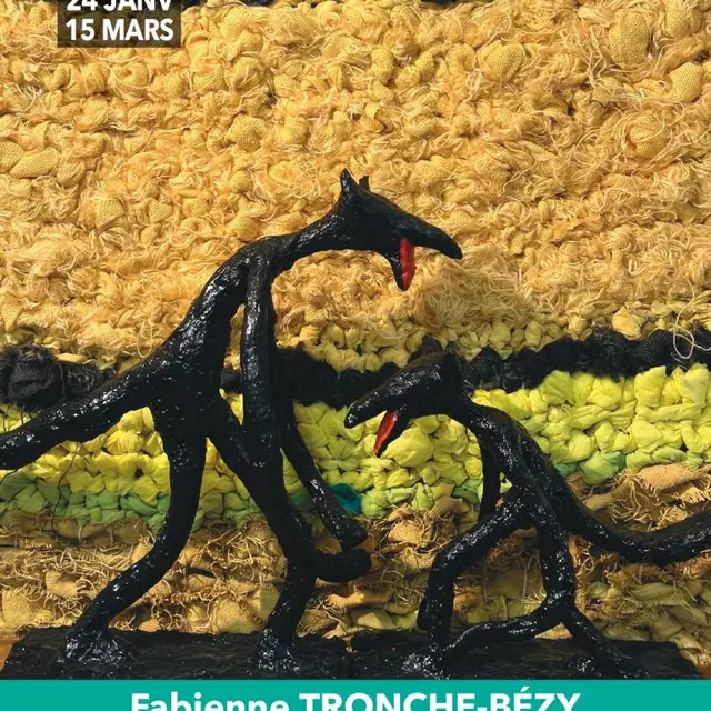 Exposition textiles, peintures et sculptures de Fabienne Tronche-Bezy_Six-Fours-les-Plages
