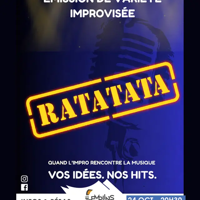 Ratatata - L'émission de variété 100% improvisée_Annecy
