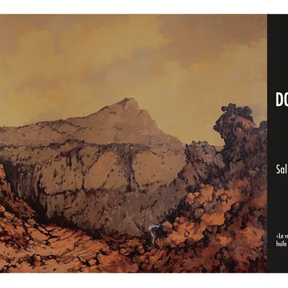 Invitation exposition peinture le vallon perdu Don Jacques Ciccolini