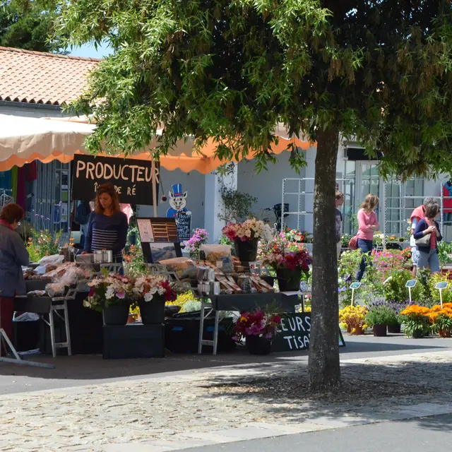 Le marché de Loix_Loix