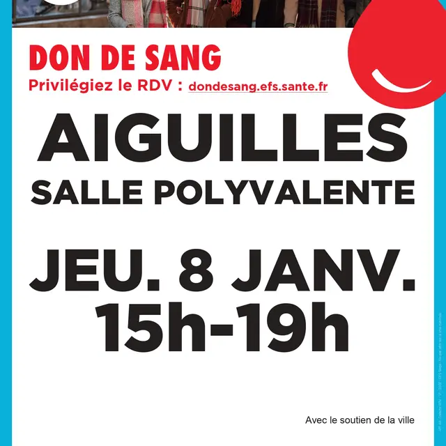 Don du sang Aiguilles