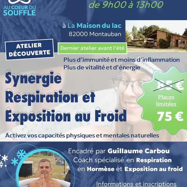Atelier Synergie respiration et exposition au froid