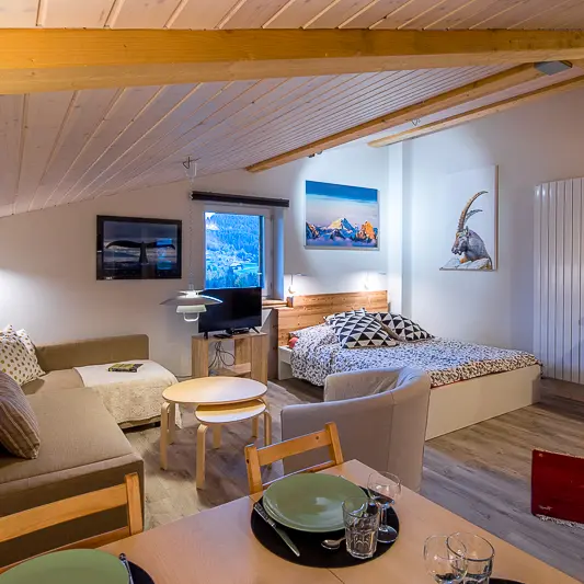 coin salon et couchage