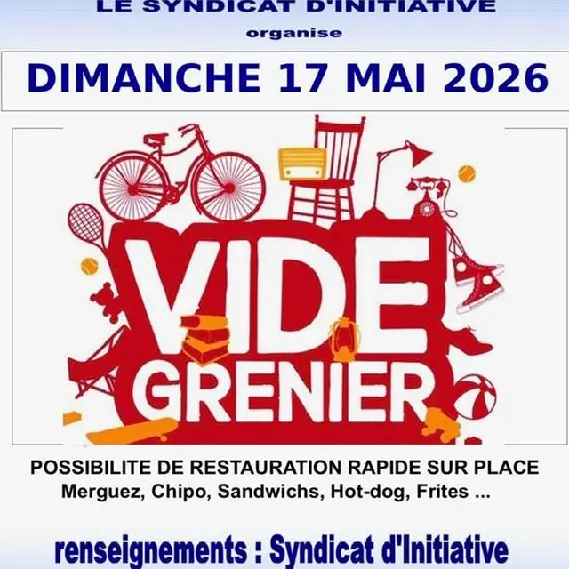 Vide grenier du Syndicat d'initiative_Taradeau