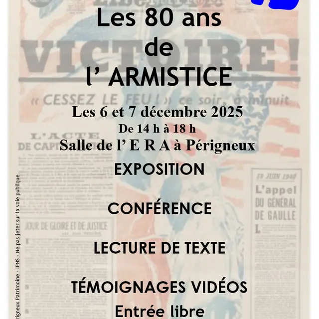 Les 80 ans de l'Armistice