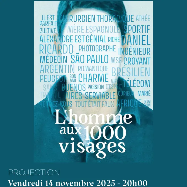 Projection du film L'homme aux 1000 visages_Ampus