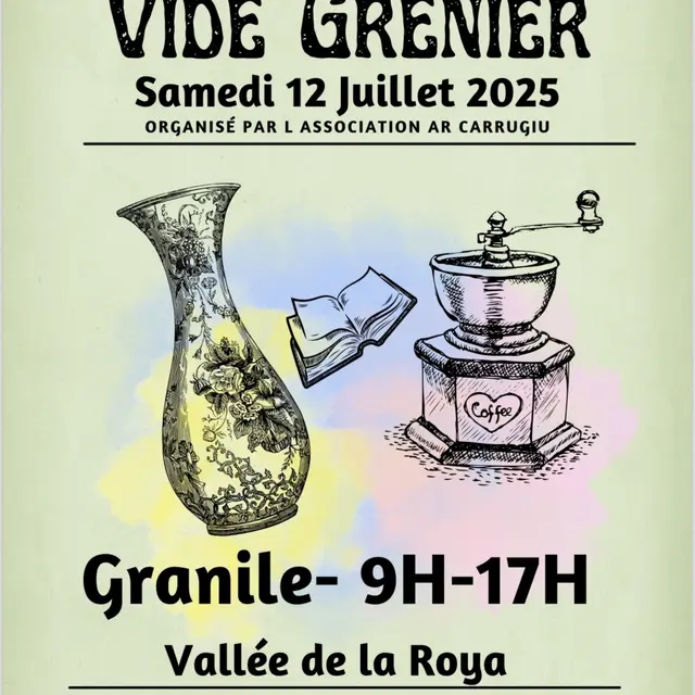 Vide Grenier du hameau de Granile_Tende
