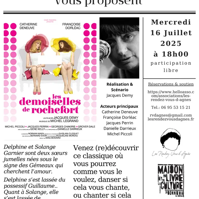 Projection - Les Demoiselles de Rochefort_Bonnieux