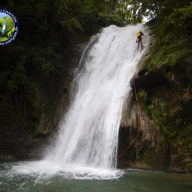 Sortie canyoning à l'Alloix avec Rand'eau Canyon