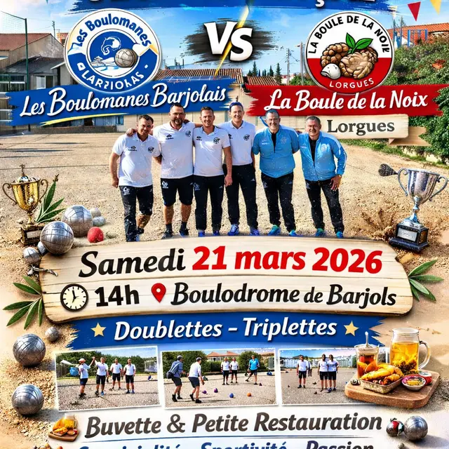 Second tour de la coupe de France : Jeu provençal_Barjols