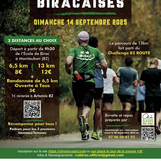 Les foulées Biracaises 2025_Montauban