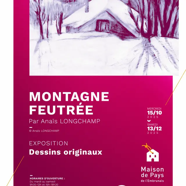 Montagne Feutrée - Exposition d’Anaïs Longchamp EMBRUN
