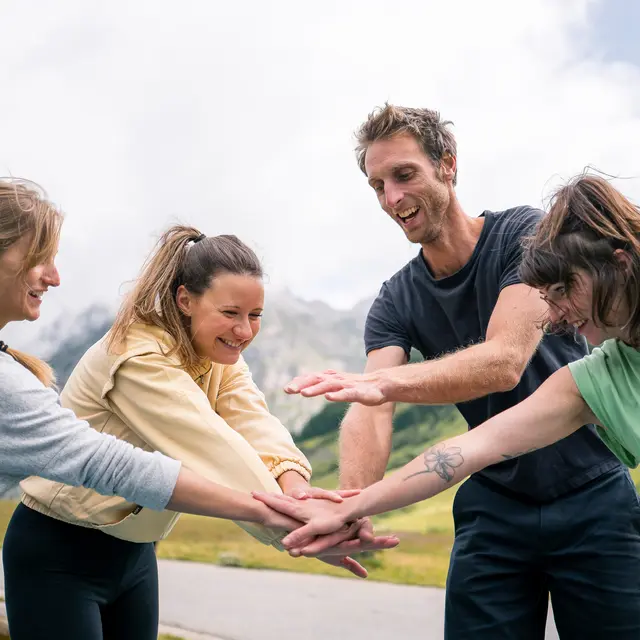 Cours de step training_Val-d'Isère