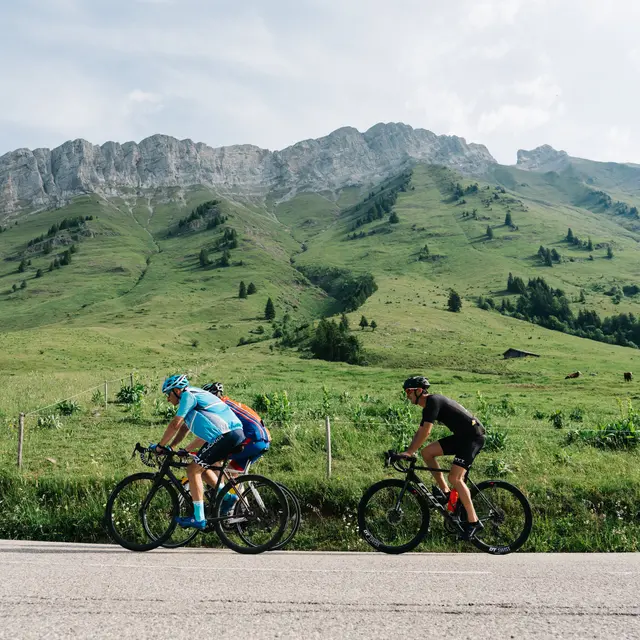 Parcours expert et soft : pause au lac des Confins_La Giettaz