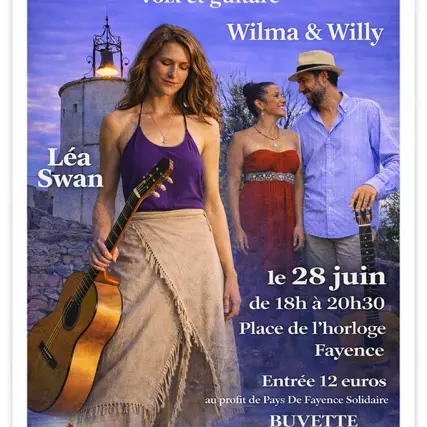 Concert voix et guitare_Fayence