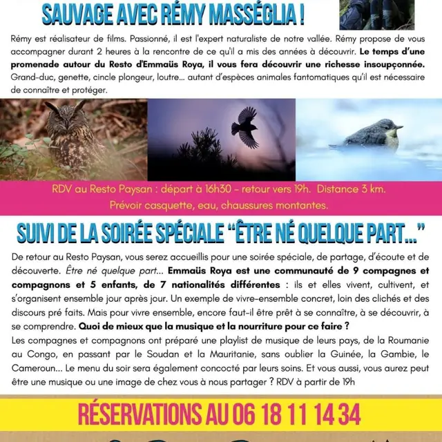 Découverte de la faune sauvage avec Rémy Masséglia_Breil-sur-Roya