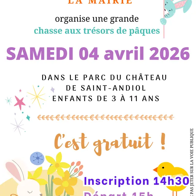 Chasse aux oeufs des Pitchouns_Saint-Andiol