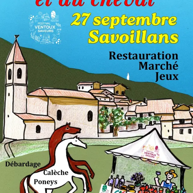 Festival Ventoux Saveurs - Fête des éleveurs et du cheval_Savoillans
