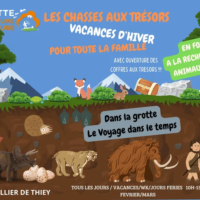 Chasses au trésor à la Grotte de Baume Obscure_Saint-Vallier-de-Thiey
