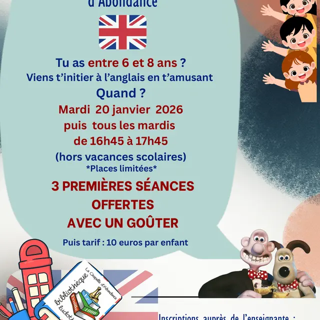 Cours d'anglais - L'anglais fort fun_La Chapelle-d'Abondance