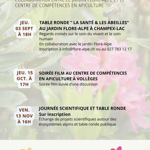 Dialogues du vivant : Cycle de manifestations culturelles_Val de Bagnes