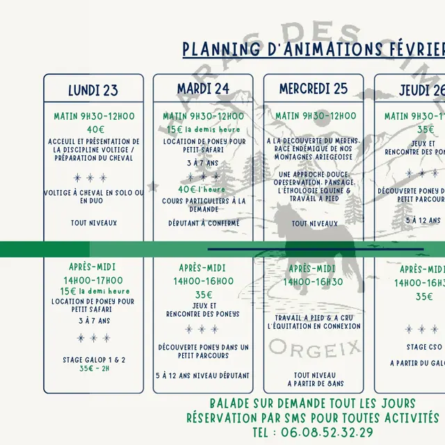 Location de poney pour Petit Safari au Haras des Cîmes_Orgeix