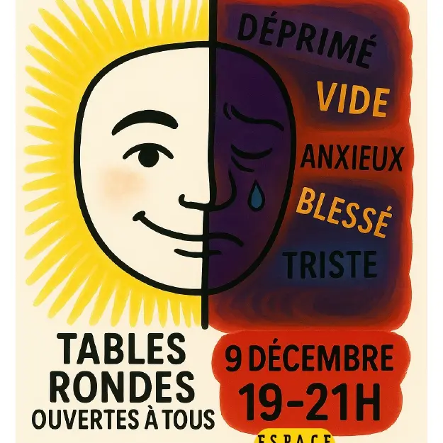Affiche de la soirée santé mentale