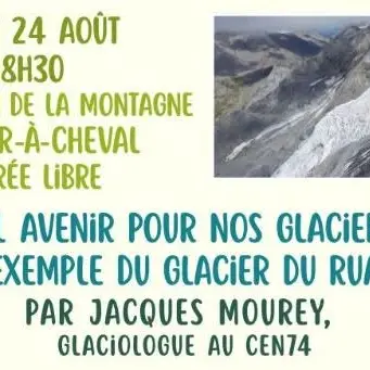 Conférence glacier