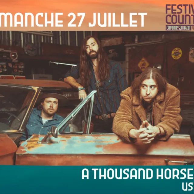 EVE_Concert A Thousand Horses (US)_Craponne-sur-Arzon