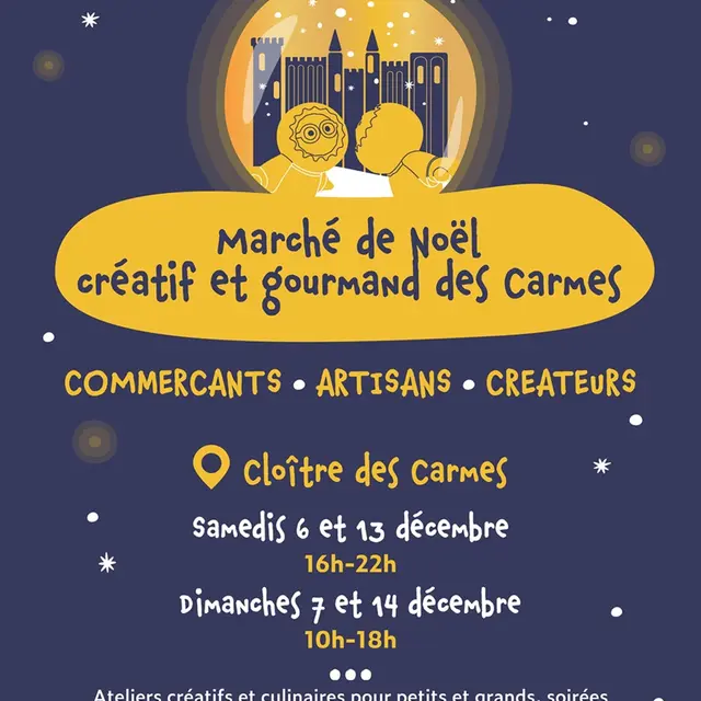 Marché de Noël créatif et gourmand des Carmes_Avignon